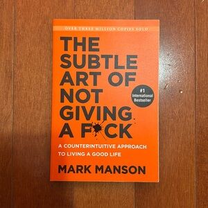 BOOK — THE SUBTLE ART OF NOT GIVING A F*CK